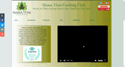 Desktop Screenshot of mamathaicookingclub.com